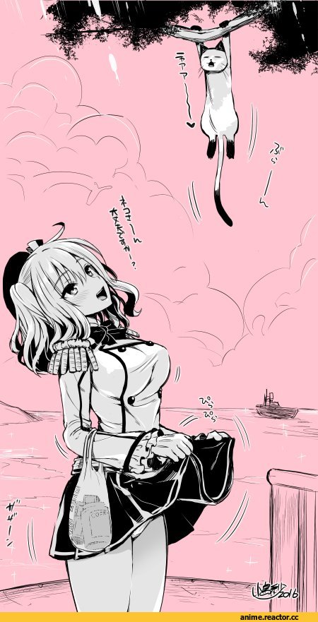 Kojima Saya, Anime Art, Kashima (Kantai Collection), Kantai Collection, Monochrome (Anime), Anime Adult pantsu, Anime Ero, Anime