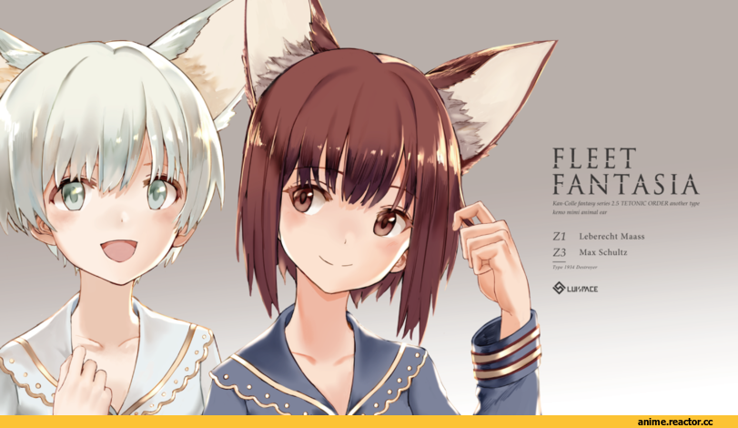 Z1 Leberecht Maass (Kantai Collection), Kantai Collection, Z3 Max Schultz (Kantai Collection), Anime Ears, ruisento, Anime