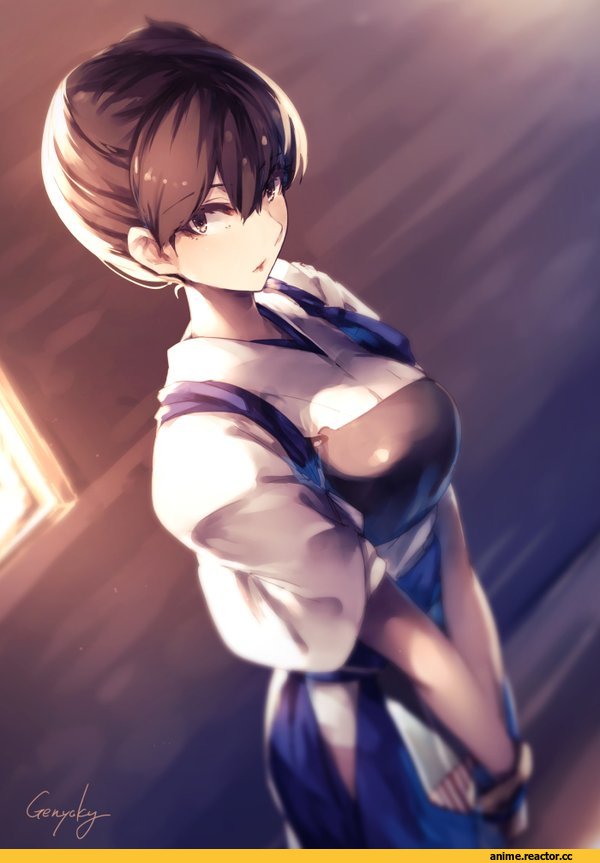 Kyouya (Mukuro238), Anime Art, Kaga (Kantai Collection), Kantai Collection, Anime