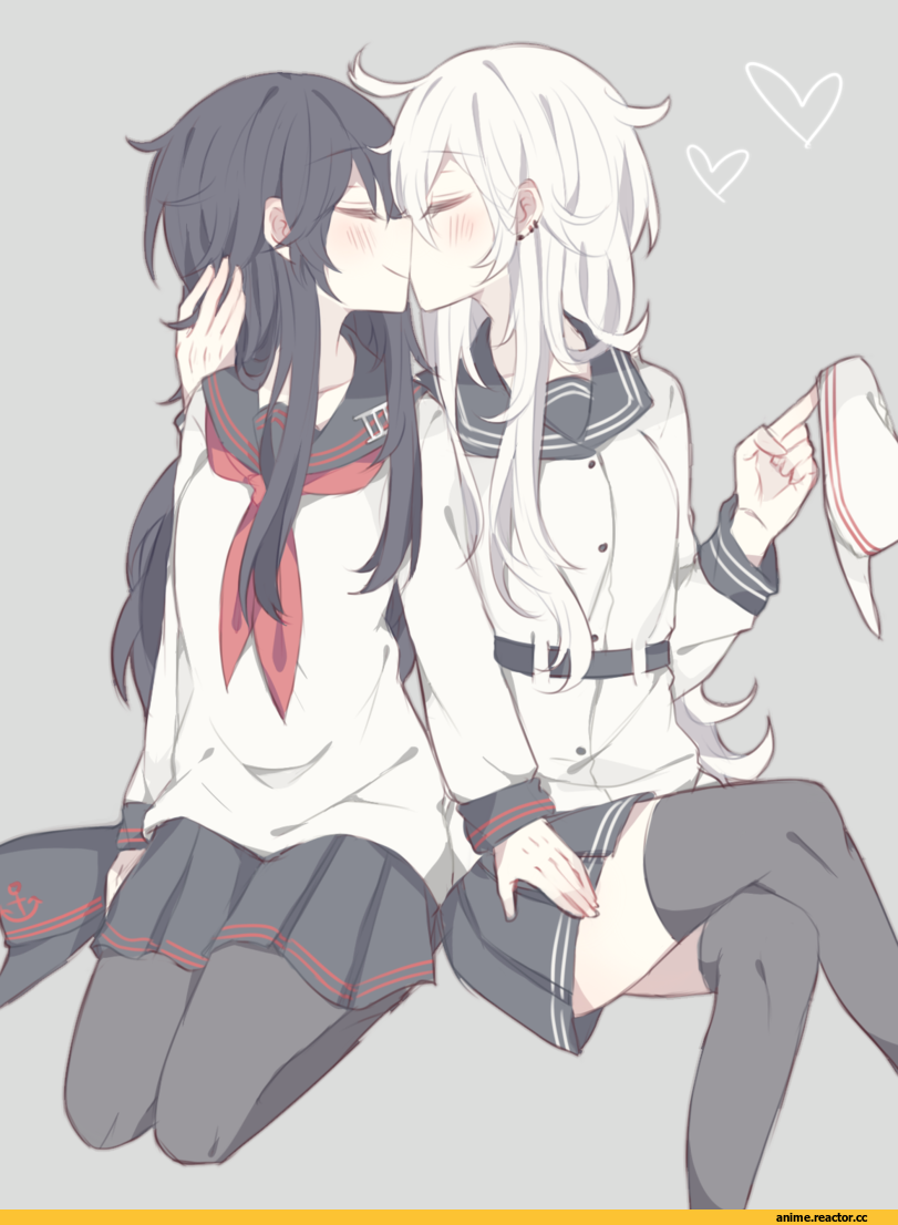 Akatsuki, Kantai Collection, Verniy, kvlen, Shoujo Ai, Anime