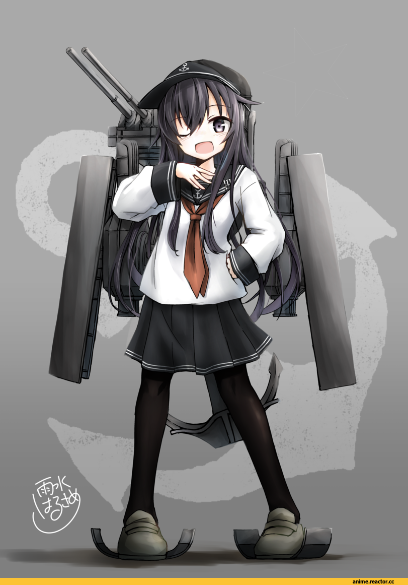 Akatsuki, Kantai Collection, usui harusame, anime loli, Anime