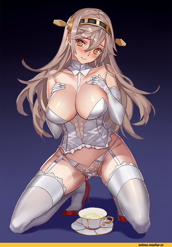 Haruna (Kantai Collection), Kantai Collection, Miyazaki Byou, Anime Art, Adult pantsu, Anime Ero, Anime