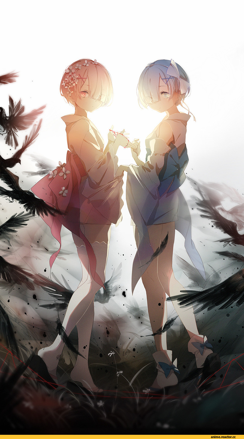 Ram (Re Zero), Re Zero Kara Hajimeru Isekai Seikatsu, Rem (re zero), eyokiki, Anime