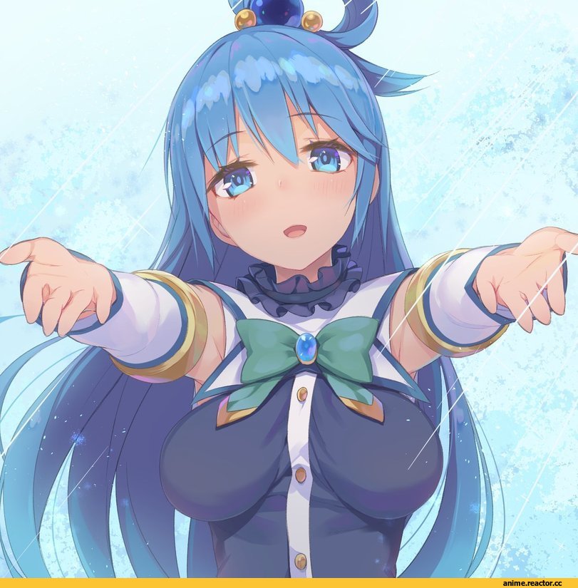 KonoSuba, Aqua (KonoSuba), u-ichi, Anime
