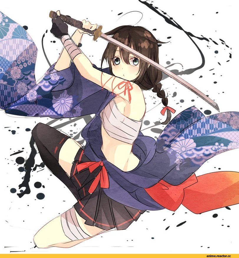 kona (mmm), yuudachi (kantai collection), Kantai Collection, Shigure (Kantai Collection), Опасные Няшки, Anime Няши, Anime