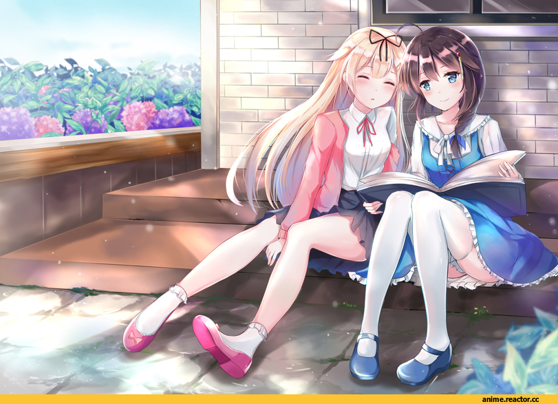 tailam, Yuudachi, Kantai Collection, Shigure (Kantai Collection), Anime