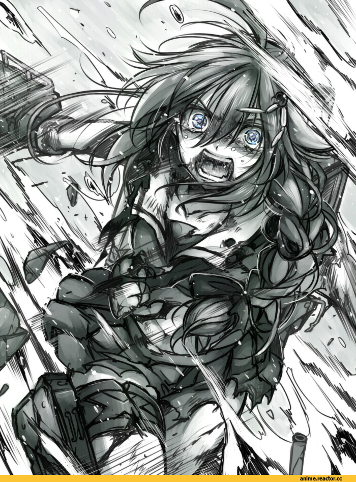 Shigure (Kantai Collection), Kantai Collection, takatsuki ichi, Monochrome (Anime), Anime Art, Anime