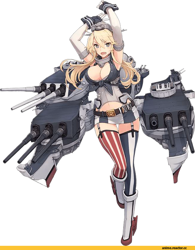 Iowa (Kantai Collection), Kantai Collection, shizuma yoshinori, Anime