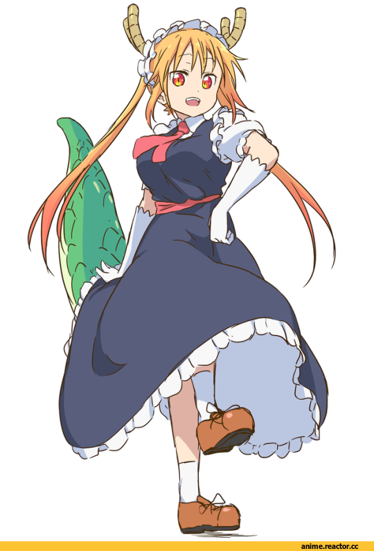 Tooru (MaiDragon), Kobayashi-san Chi no Maid Dragon, Dragon Girl (Anime), Monster Girl (Anime), Maid, Anime