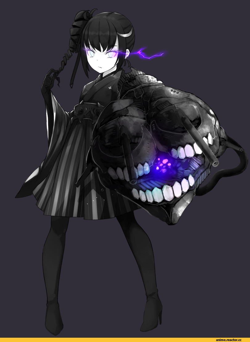 comah, ancient destroyer hime, Kantai Collection, Anime