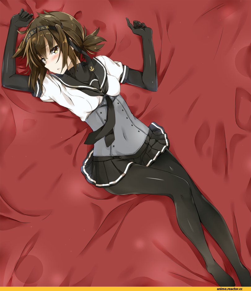 Hatsuzuki (Kantai Collection), Kantai Collection, Anime Art, mishin (mbmnk), Anime