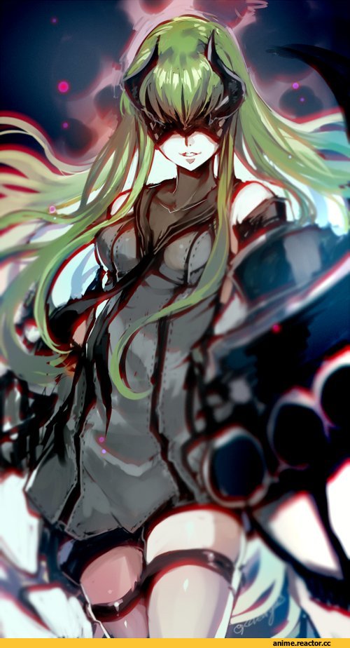 CC, Code Geass, Creayus, Anime Art, crossover, Kantai Collection, Light Cruiser Hime, Anime