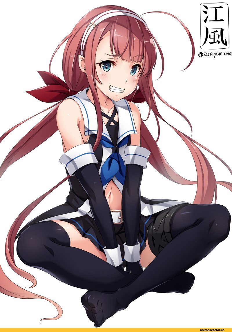 Sakiyamama, Anime Art, Kawakaze (Kantai Collection), Kantai Collection, Anime