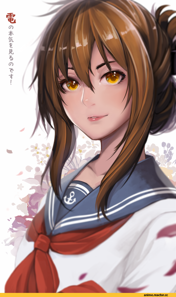 inazuma, Kantai Collection, sekigan, Anime Art, Anime