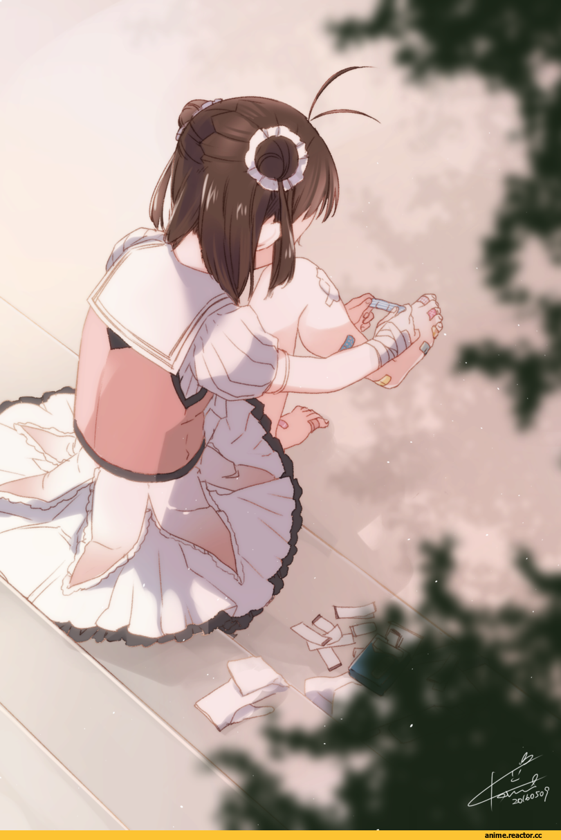 Naka (Kantai Collection), Kantai Collection, Anime Art, ko ru ri, Anime