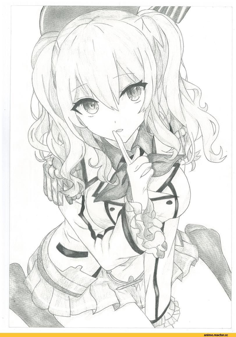 Anime Paint, Anime Art, Kashima (Kantai Collection), Kantai Collection, Anime