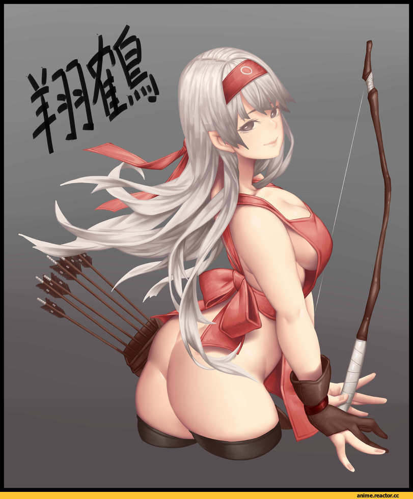oshiri, Anime Ero, Shoukaku (Kantai Collection), Kantai Collection, Rico (game00985), Anime