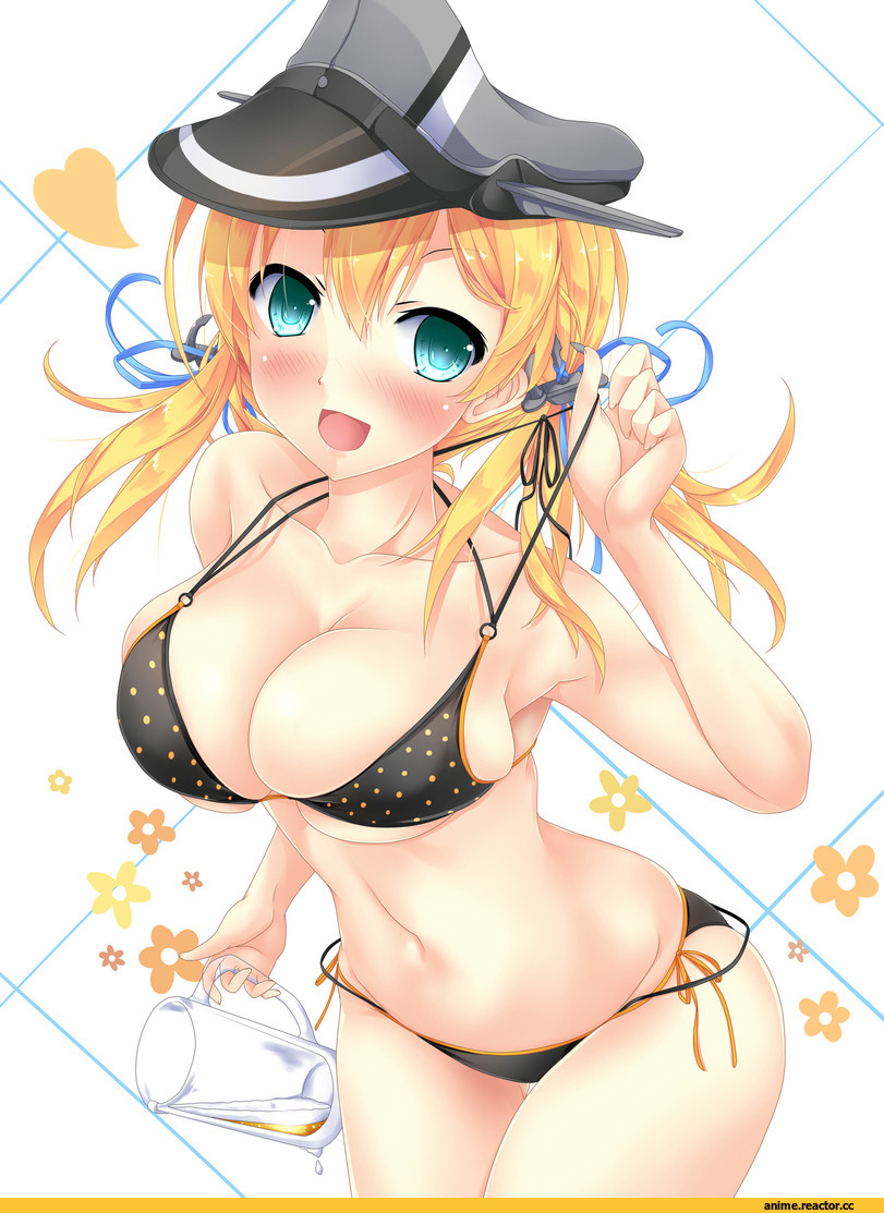 Prinz Eugen (Kantai Collection), Kantai Collection, akairo no mako, Anime Ero Swim, Anime Ero, Anime