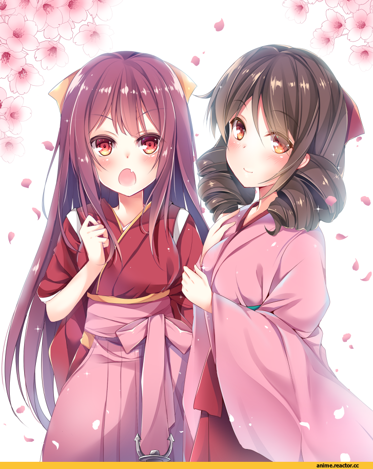 Harukaze (Kantai Collection), Kamikaze (Kantai Collection), murasakigo, Kantai Collection, Anime