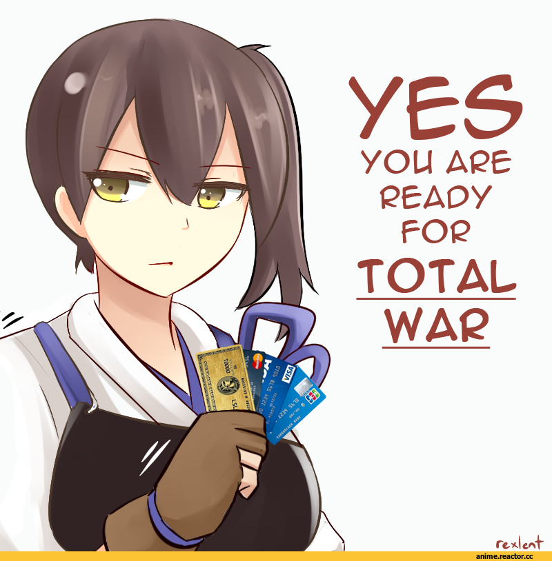 rexlent, Kaga (Kantai Collection), Kantai Collection, Anime