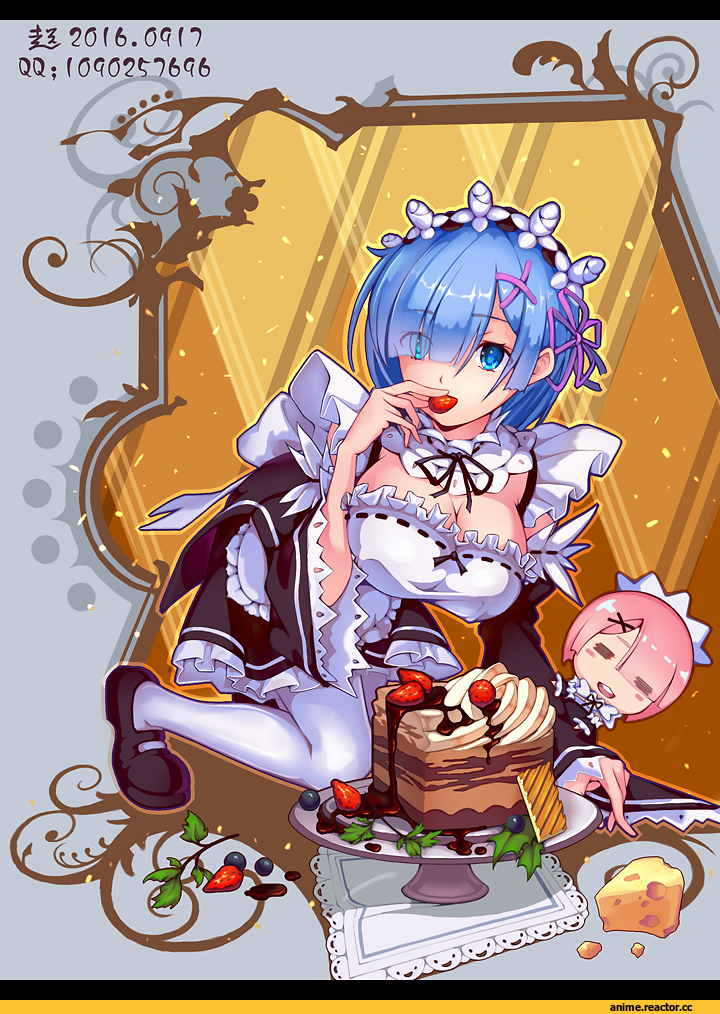 Re Zero Kara Hajimeru Isekai Seikatsu, Rem (re zero), Ram (Re Zero), Anime