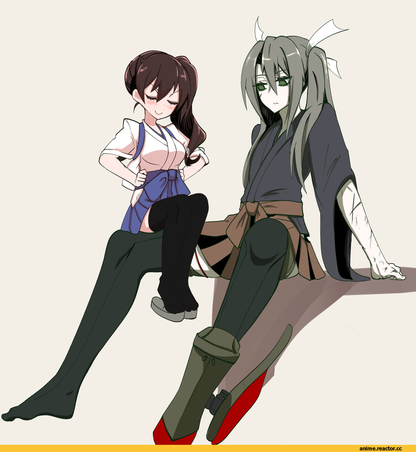 Kaga (Kantai Collection), Kantai Collection, Zuikaku (Kantai Collection), getumentour, Anime