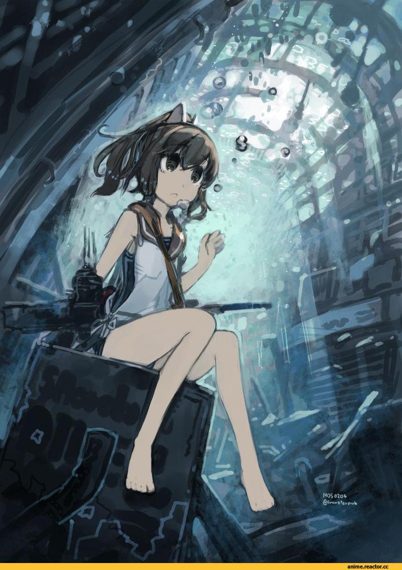 I-401, Kantai Collection, konno takashi (frontier pub), Anime