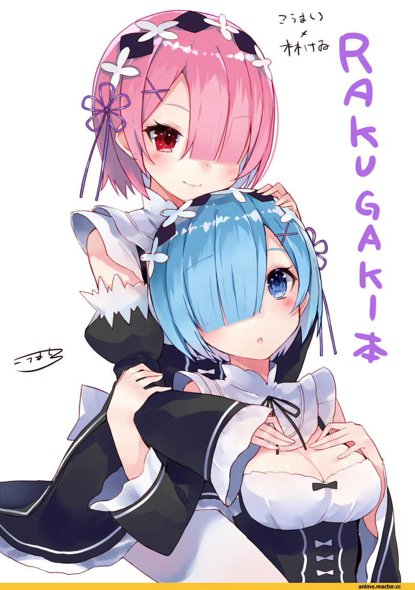 Ram (Re Zero), Re Zero Kara Hajimeru Isekai Seikatsu, Kou Mashiro, Anime Art, Rem (re zero), Anime