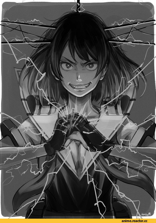 Maya (Kantai Collection), Kantai Collection, kirusu, Monochrome (Anime), Anime
