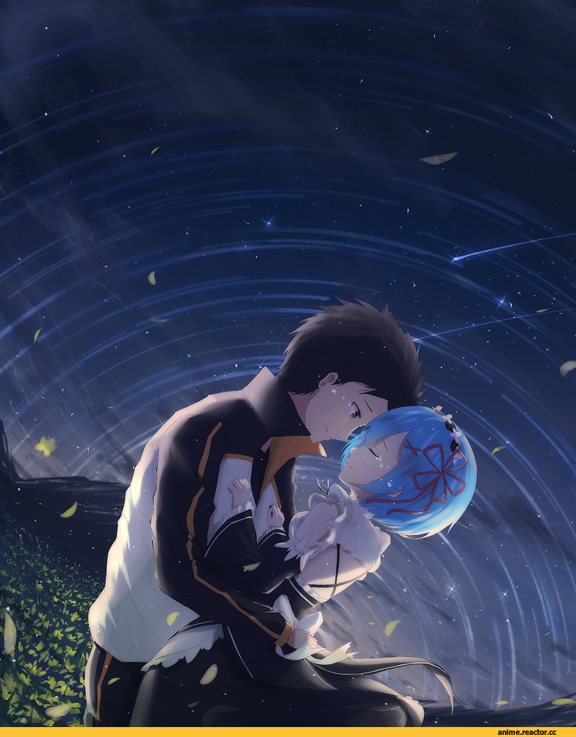 Re Zero Kara Hajimeru Isekai Seikatsu, Natsuki Subaru, Rem (re zero), shu, Anime