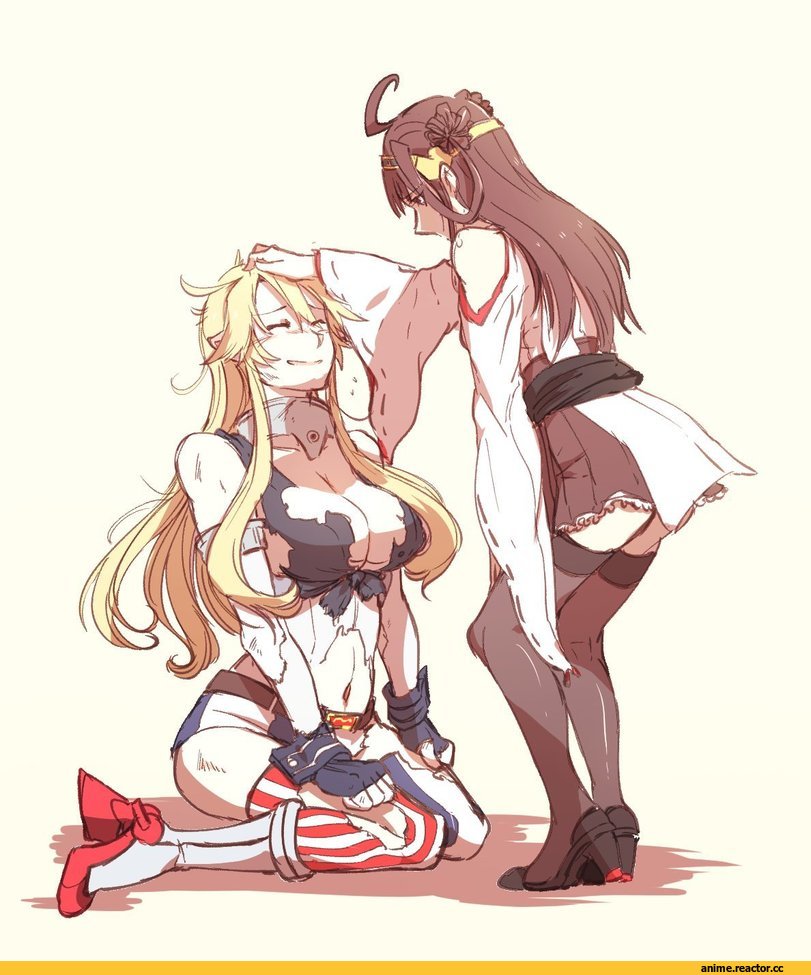 Iowa (Kantai Collection), Kantai Collection, Kongou (Kantai Collection), takatsuki nato, Anime