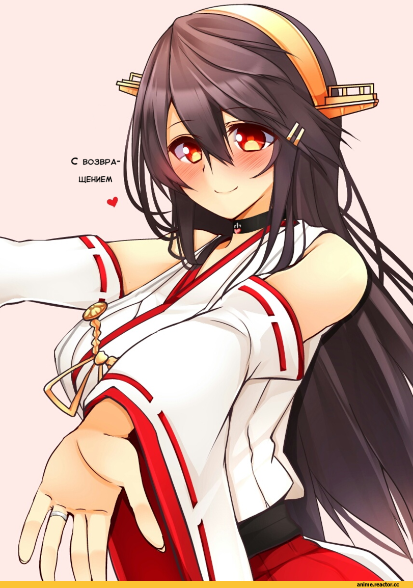 Tsukui Kachou, Anime Art, Haruna (Kantai Collection), Kantai Collection, Anime