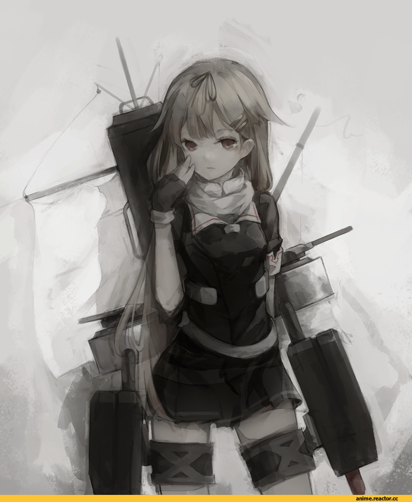 gyup91, Yuudachi, Kantai Collection, Anime