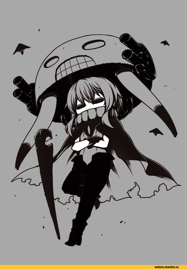 Kantai Collection, Wo-Class Aircraft Carrier , kouji (campus life), Monochrome (Anime), Anime