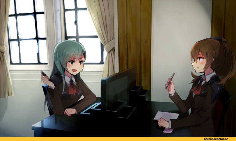 I-401, Kantai Collection, Annin Musou, Kumano, Suzuya (Kantai Collection), Anime