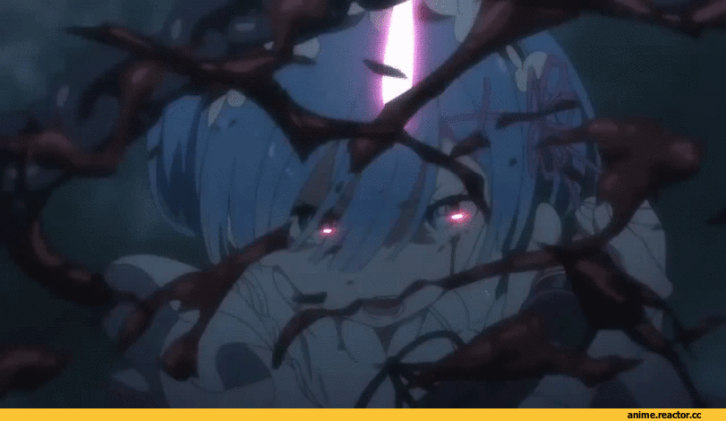 Rem (re zero), Re Zero Kara Hajimeru Isekai Seikatsu, anime gif, Anime