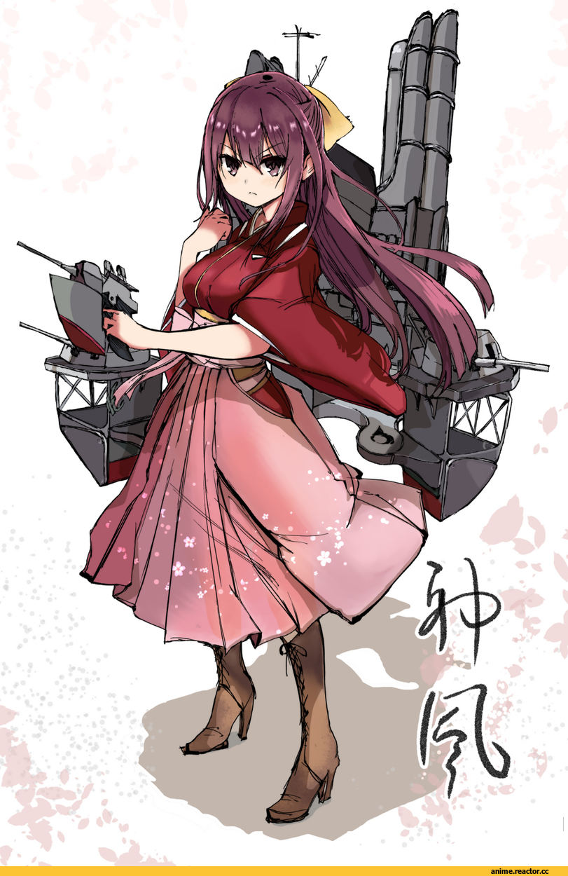 Kamikaze (Kantai Collection), Kantai Collection, shoudokuyou ethanol, Anime