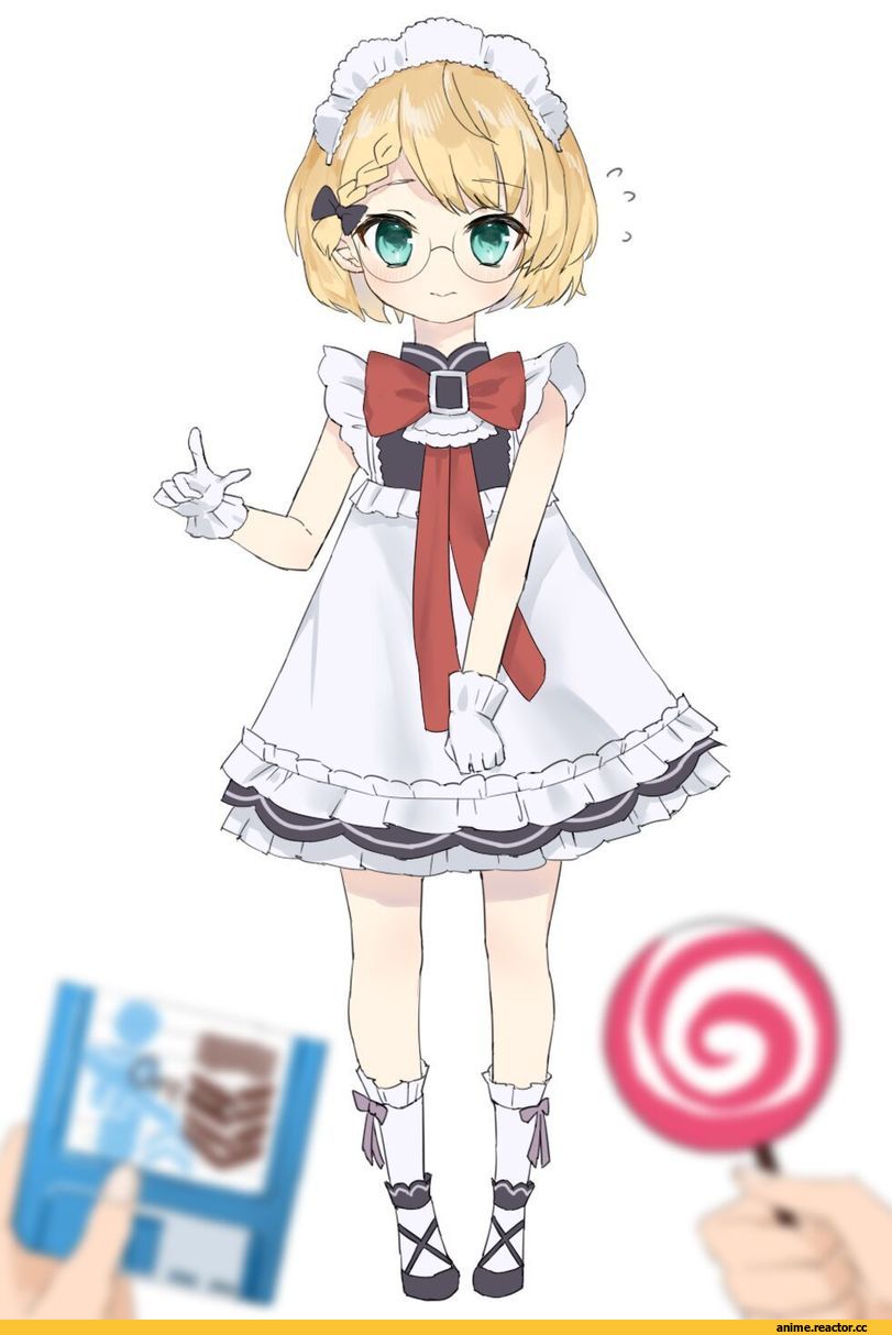 Girls Frontline, G36 (Girls Frontline), Megane, Maid, Cytrus, удалённое, Anime