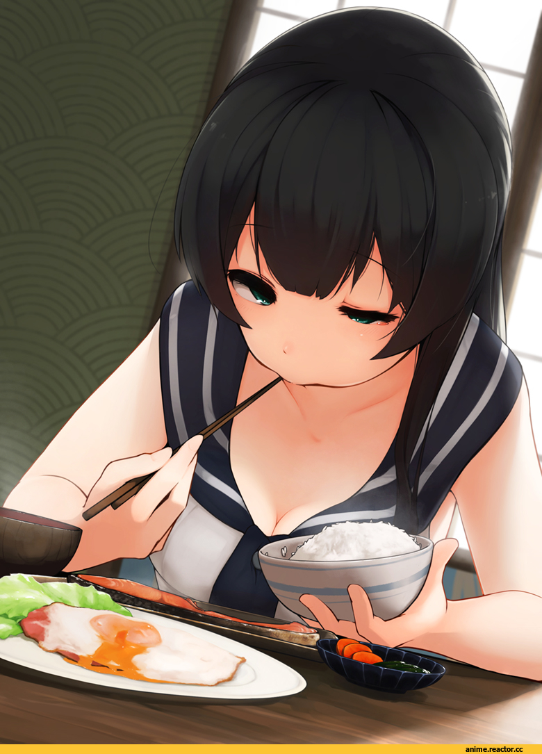 Anime Art, suginoji, Kantai Collection, Agano, Anime