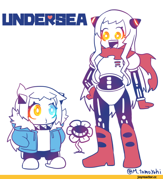 Kantai Collection, Undertale, фэндомы, Airfield Hime, Northern Ocean Hime, tomoyohi, crossover, Anime