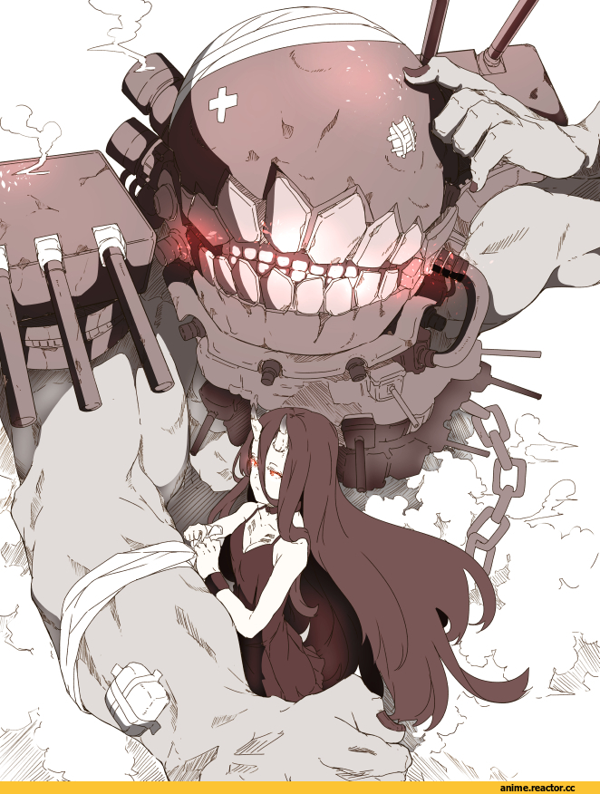 battleship hime, Kantai Collection, Ninimo Nimo, Anime