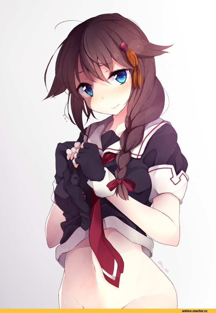 Shigure (Kantai Collection), Kantai Collection, fuuen (akagaminanoka), Anime