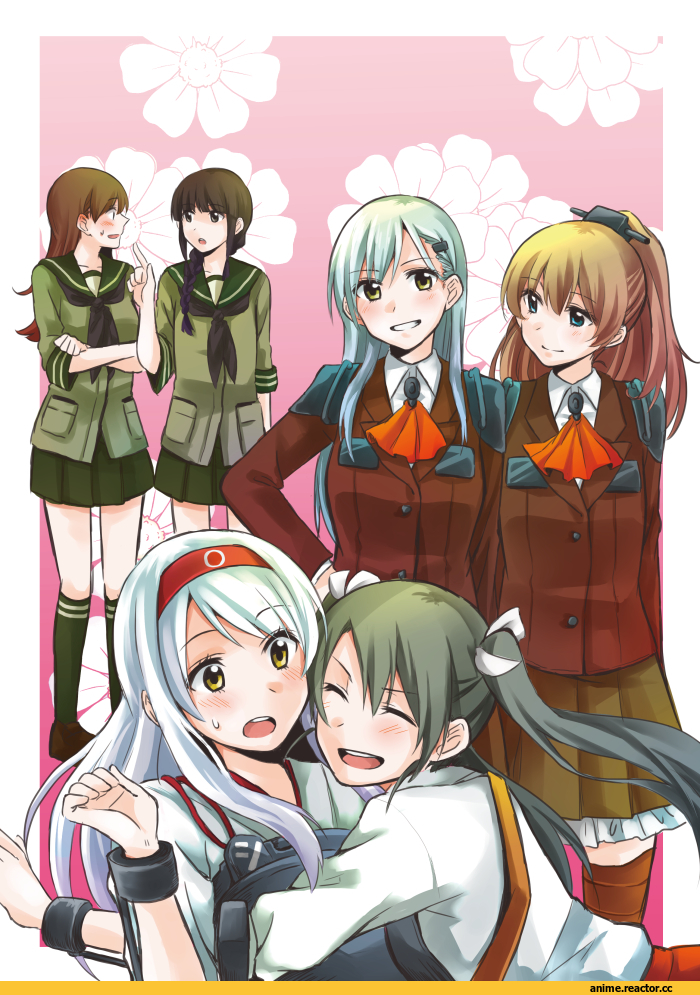 Kitakami (Kantai Collection), Kantai Collection, Ooi (Kantai Collection), Kumano, Suzuya (Kantai Collection), Shoukaku, Zuikaku, jikasei, Anime
