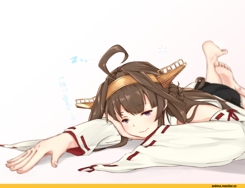 Kongou (Kantai Collection), Kantai Collection, kamome donburi, Anime