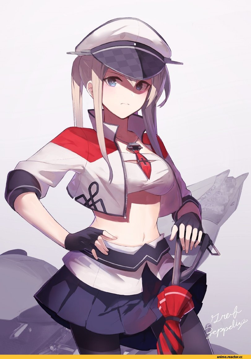 Fami (Yellow Skies), Anime Art, Graf Zeppelin, Kantai Collection, Anime