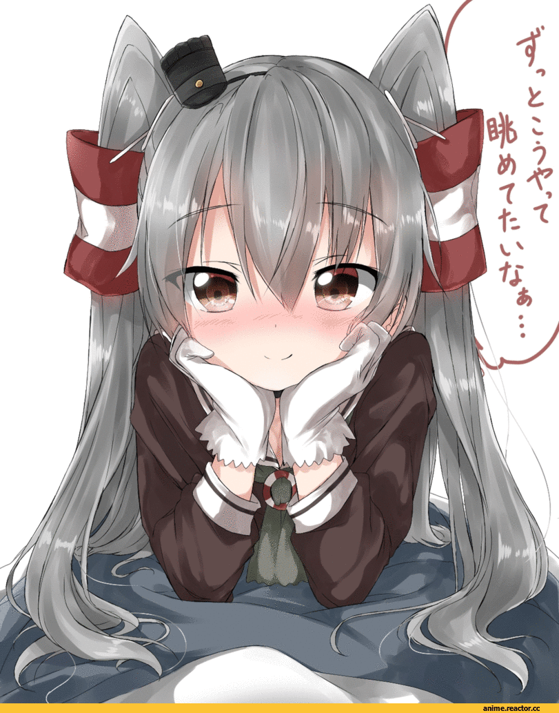 Amatsukaze (Kantai Collection), Kantai Collection, anime gif, Anime