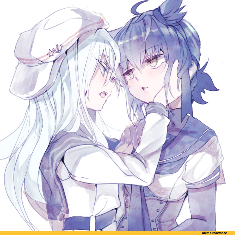 Hibiki (Kantai Collection), Kantai Collection, Hatsuzuki (Kantai Collection), cis (carcharias), Anime