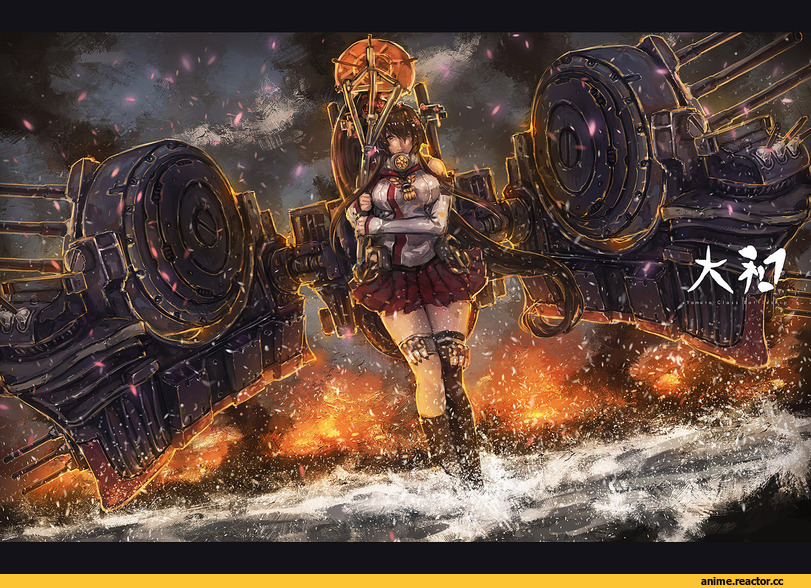kuon (kwonchanji), Yamato (Kantai Collection), Kantai Collection, Anime