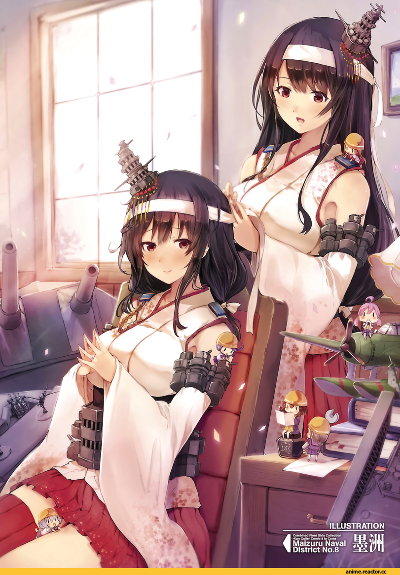 Sumisu (Mondo), Anime Art, Fairy (Kantai Collection), Kantai Collection, Fusou, Yamashiro, Anime