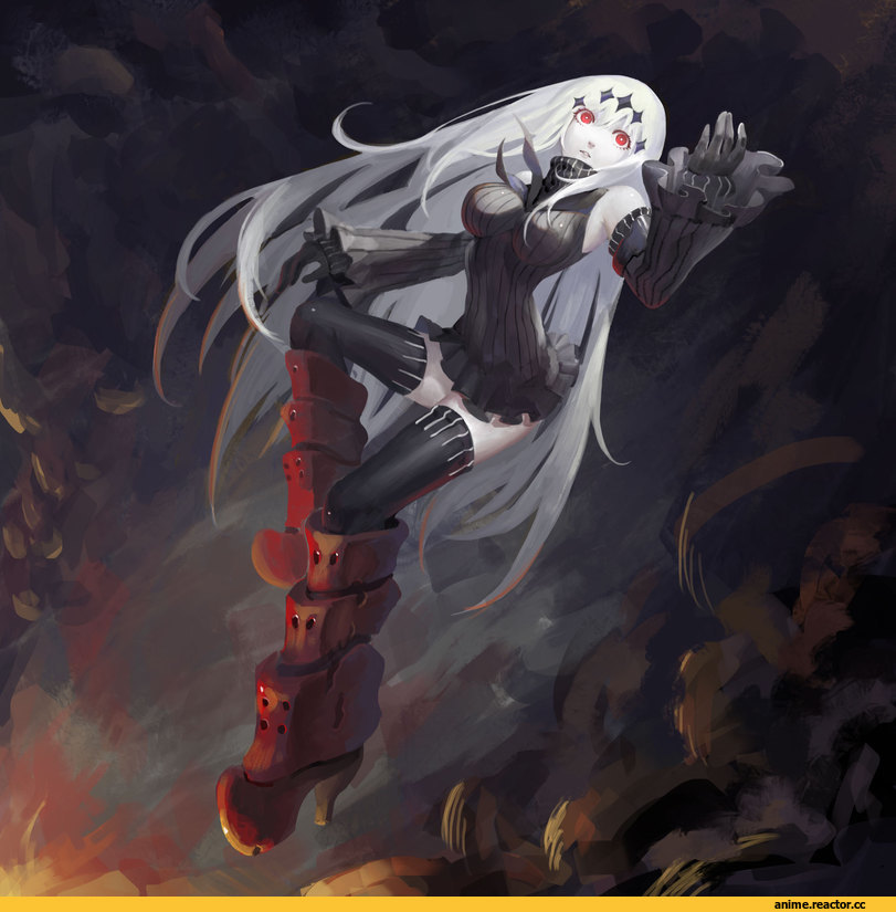 Aircraft Carrier Water Oni, Kantai Collection, mask shounen, Anime